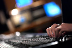 music studio at LCMM